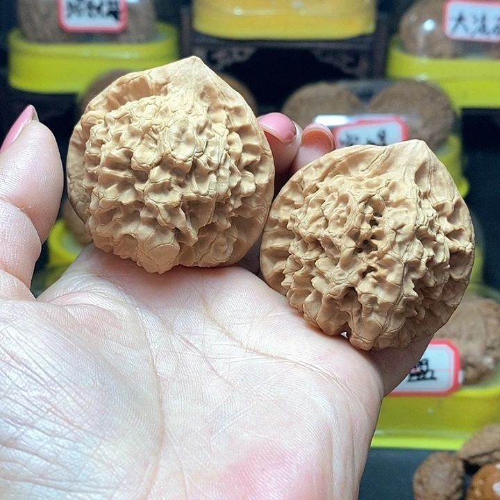 文玩核桃把件13号官帽47尺
