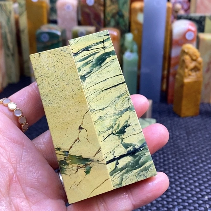 青田石玉**石青田石印章石