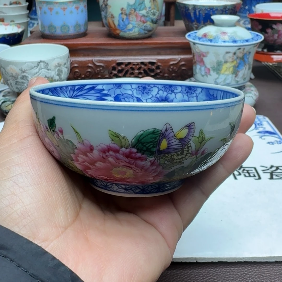 景德镇手工手绘展示