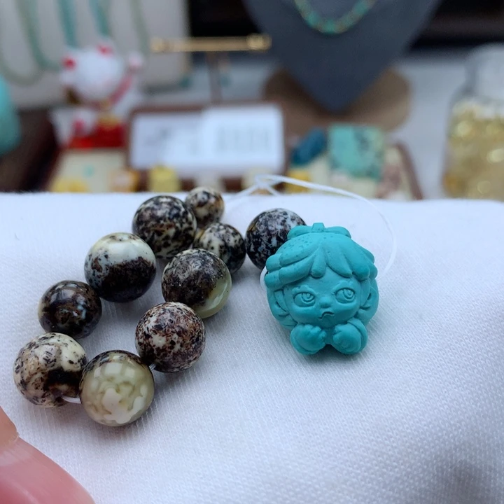 绿松石绿松石配饰未镶嵌天****6