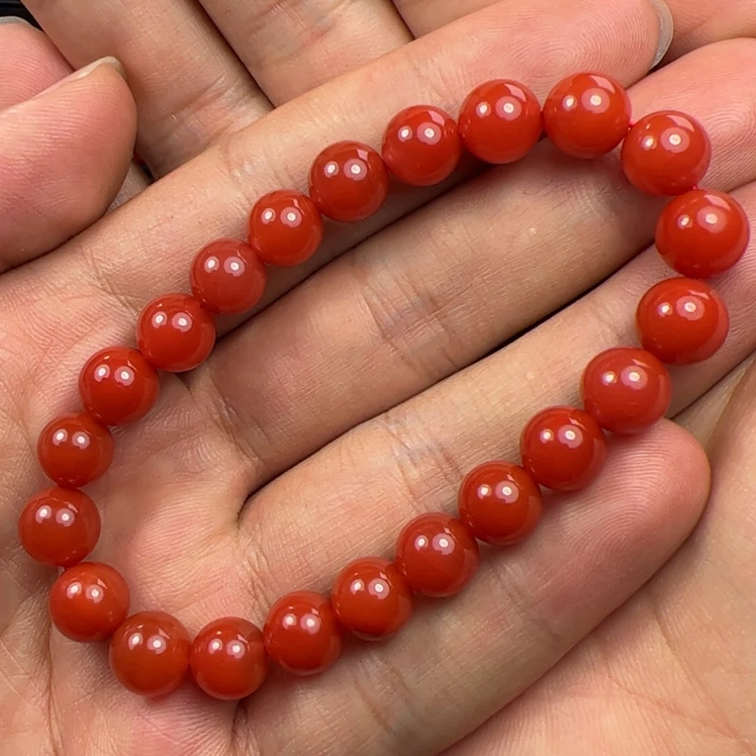 未镶嵌手串南红玛瑙