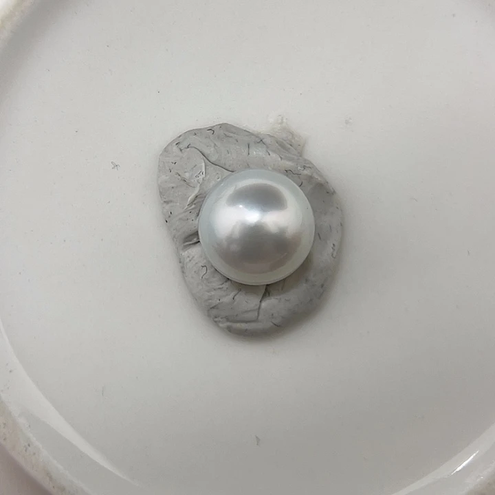 海水珍珠颈饰未镶嵌10-11mm 澳白 面珠