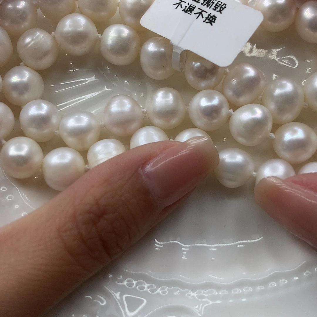 淡水珍珠10-11未镶嵌x30项链