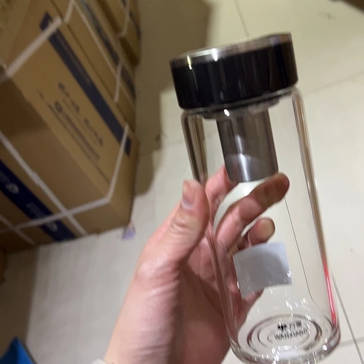 U193-66-380ml  单层烫手 黑 杯套