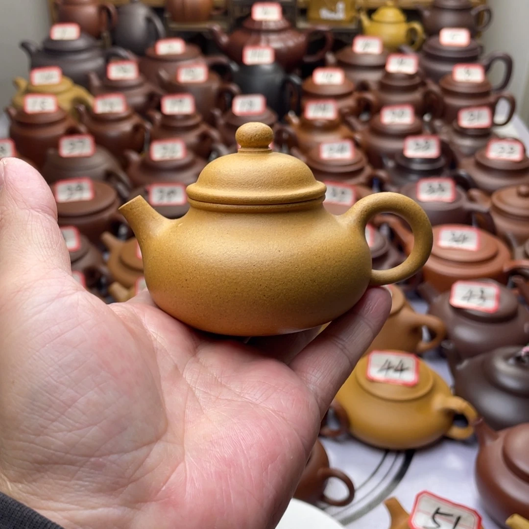 茶壶紫砂宜兴紫砂半手工