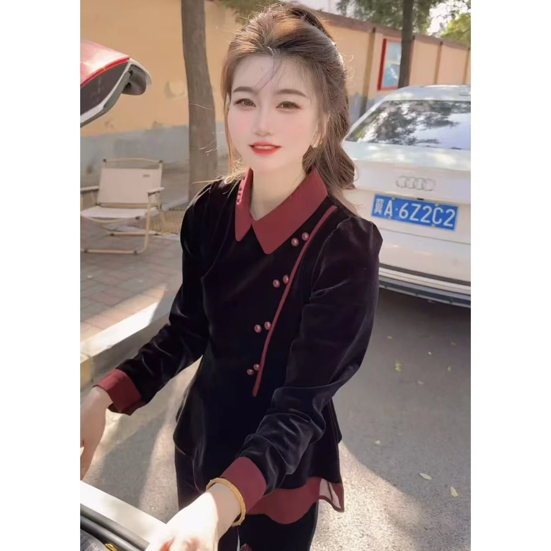 『琉璃时光X』TB新款休闲潮流时尚百搭衬衫5577