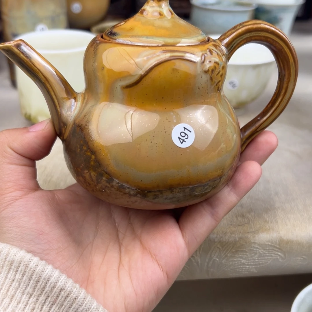 杯纯手工柴烧主人杯