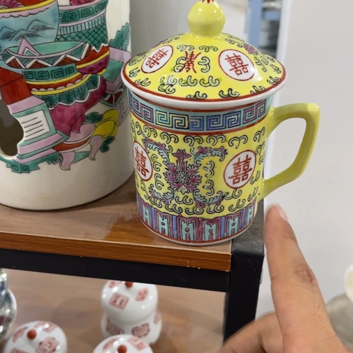 摆件摆件手绘瓷器全部处理了
