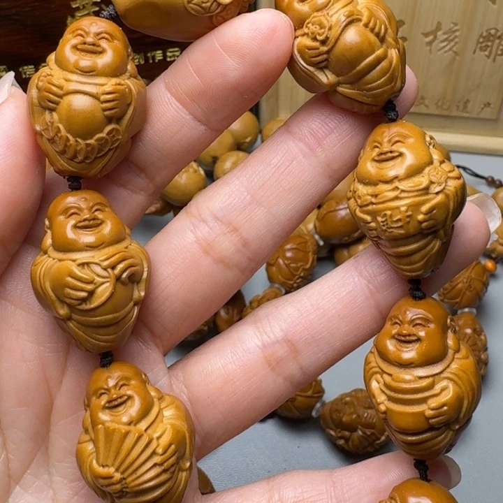 橄榄核手串/手链八大弥勒