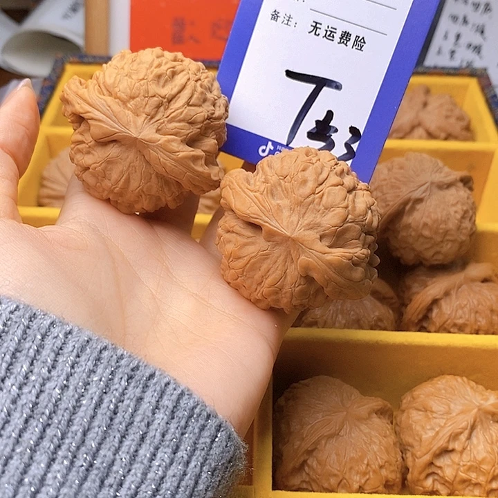 永***）文玩核桃把件文玩核桃龙鼎53