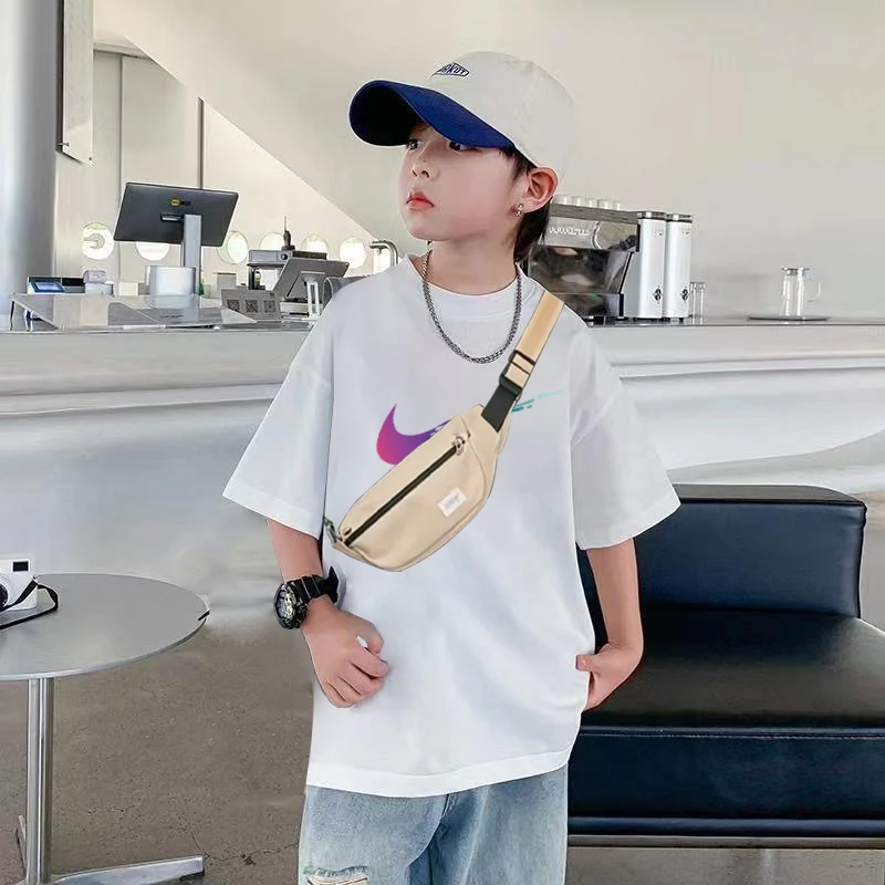 支持鉴定重磅新疆长绒棉短袖童装圆领儿童纯棉T恤童装202