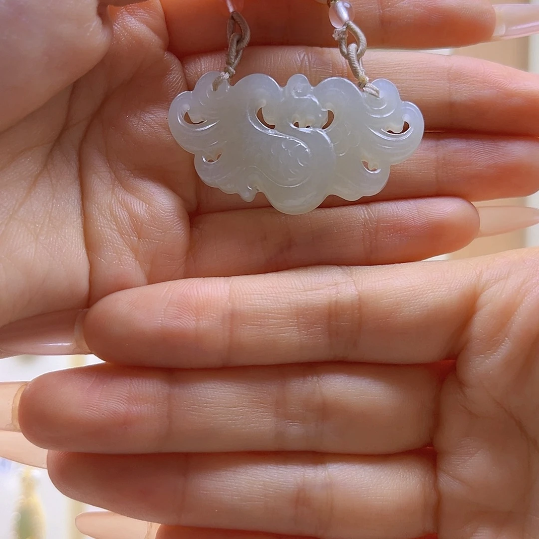 和田玉吊坠(赠链)未镶嵌