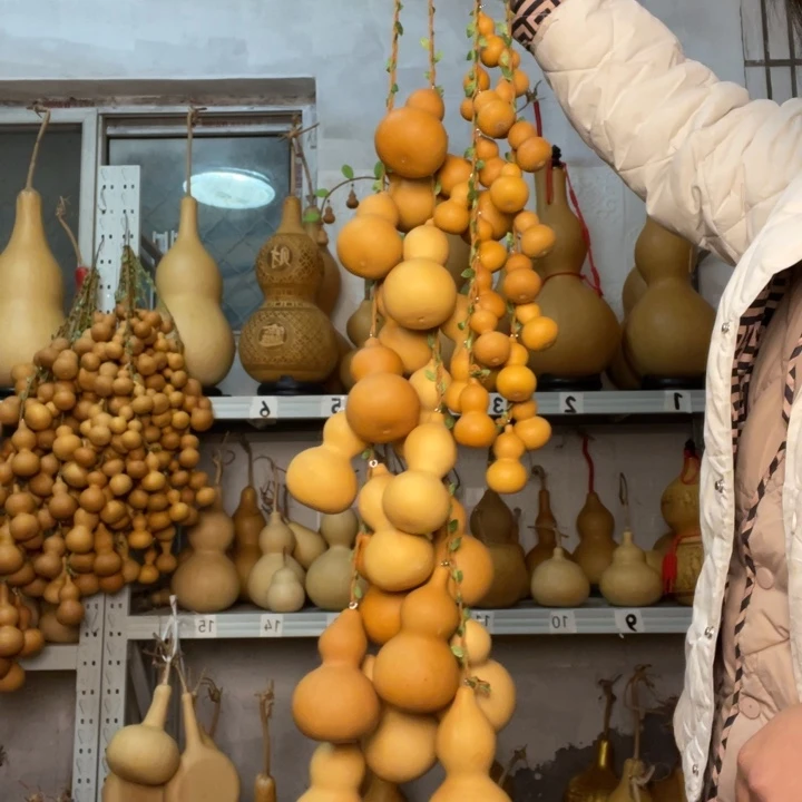 开***天天然植物葫芦文玩