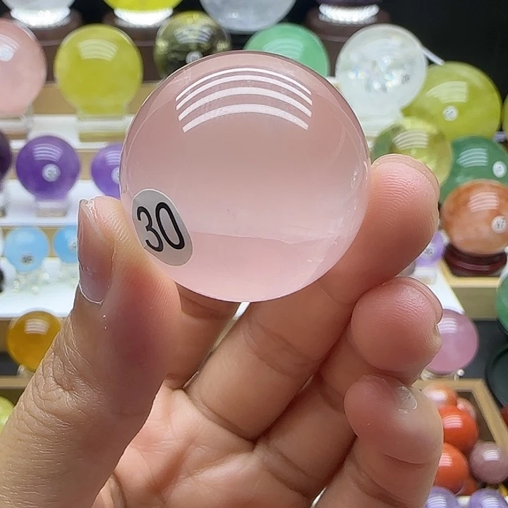 未镶嵌珠宝半成品水晶32.7mm