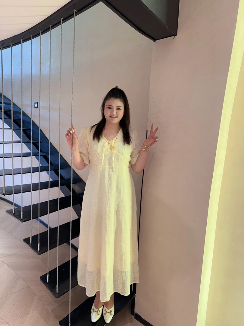 大圆子家定制韩系连衣裙（1057）