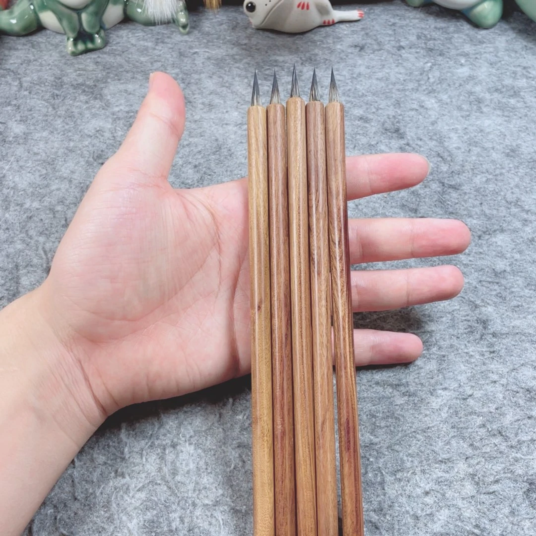 五只兔毫小楷毛笔