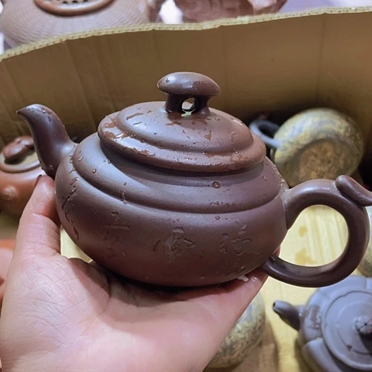 全手工制作宜兴紫砂壶