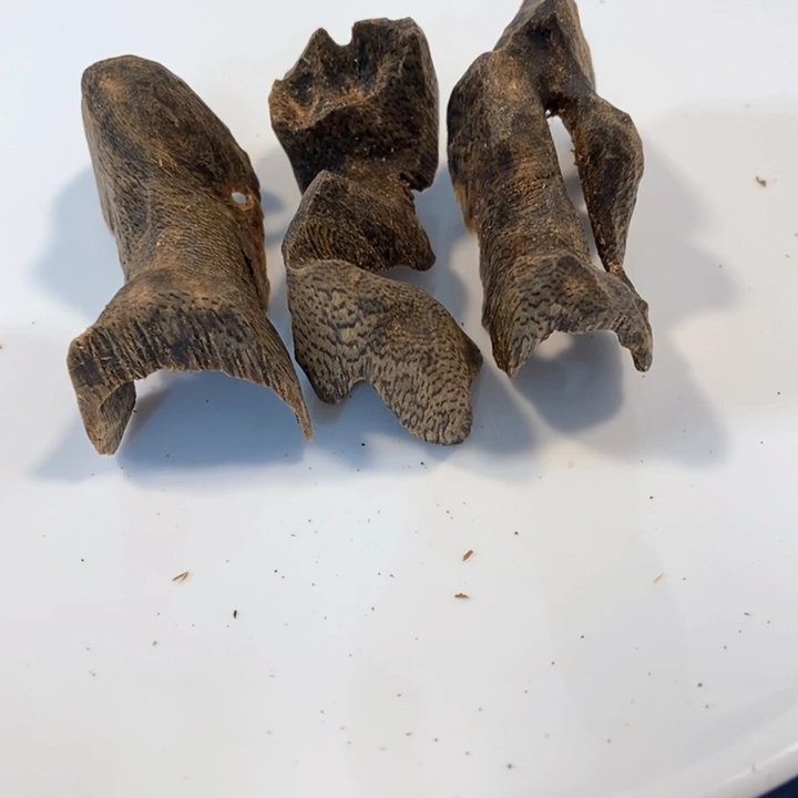 沉香沉香碎屑奇楠铁包头18克多样性发一