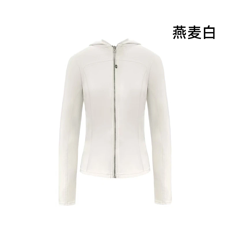 女士春季科耐丽肤感修身显瘦设计感运动百搭连帽外套DR-FS3639