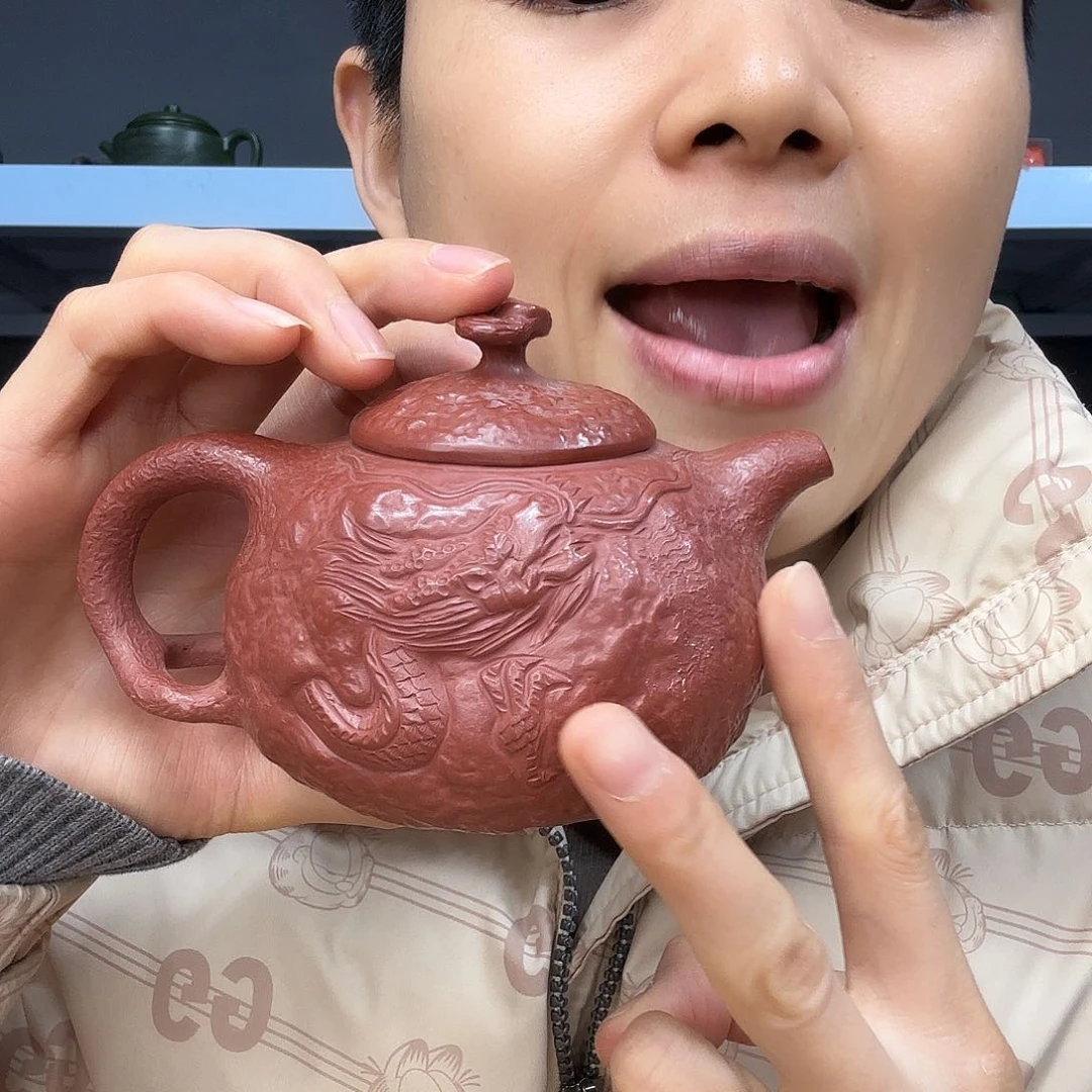 紫砂茶壶民间手艺人全手工制作