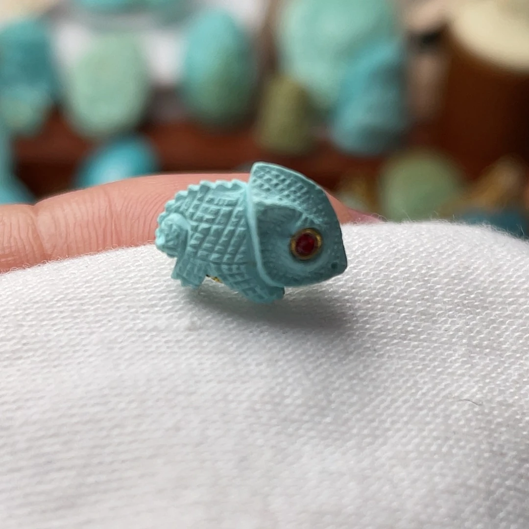 绿松石珠宝奇石未镶嵌