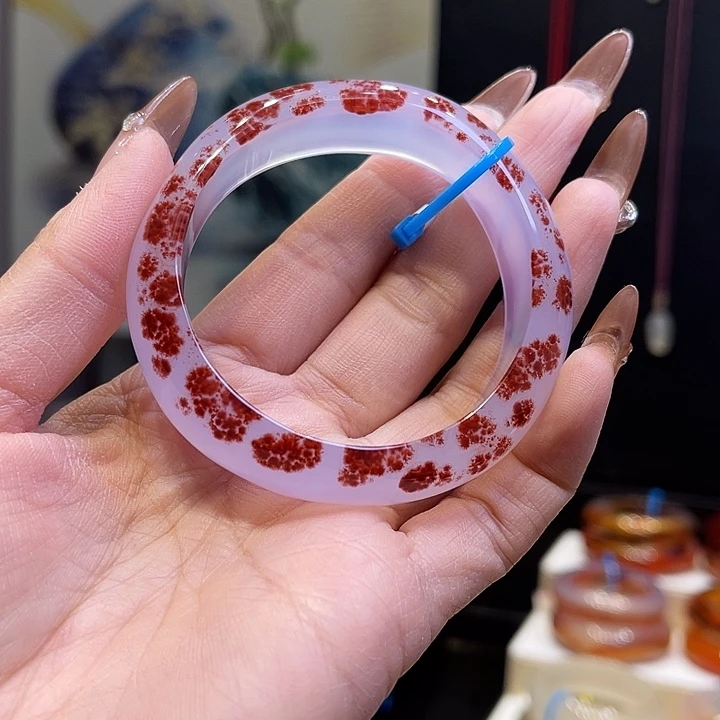 玛瑙/玉髓手镯未镶嵌藤***月