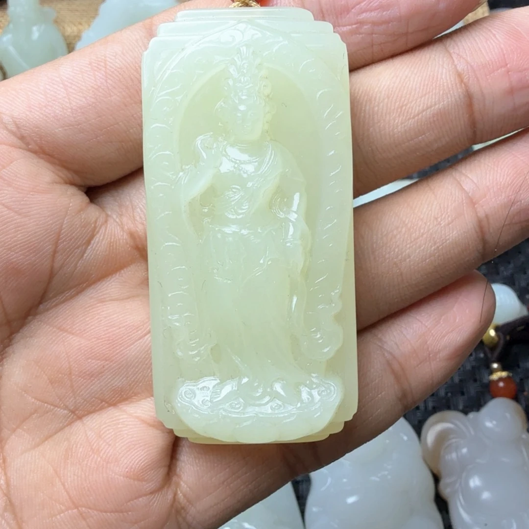 未镶嵌和田玉挂件