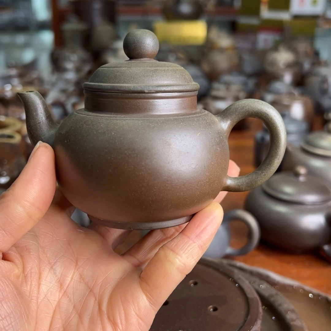 贵台龙窑柴烧茶壶113