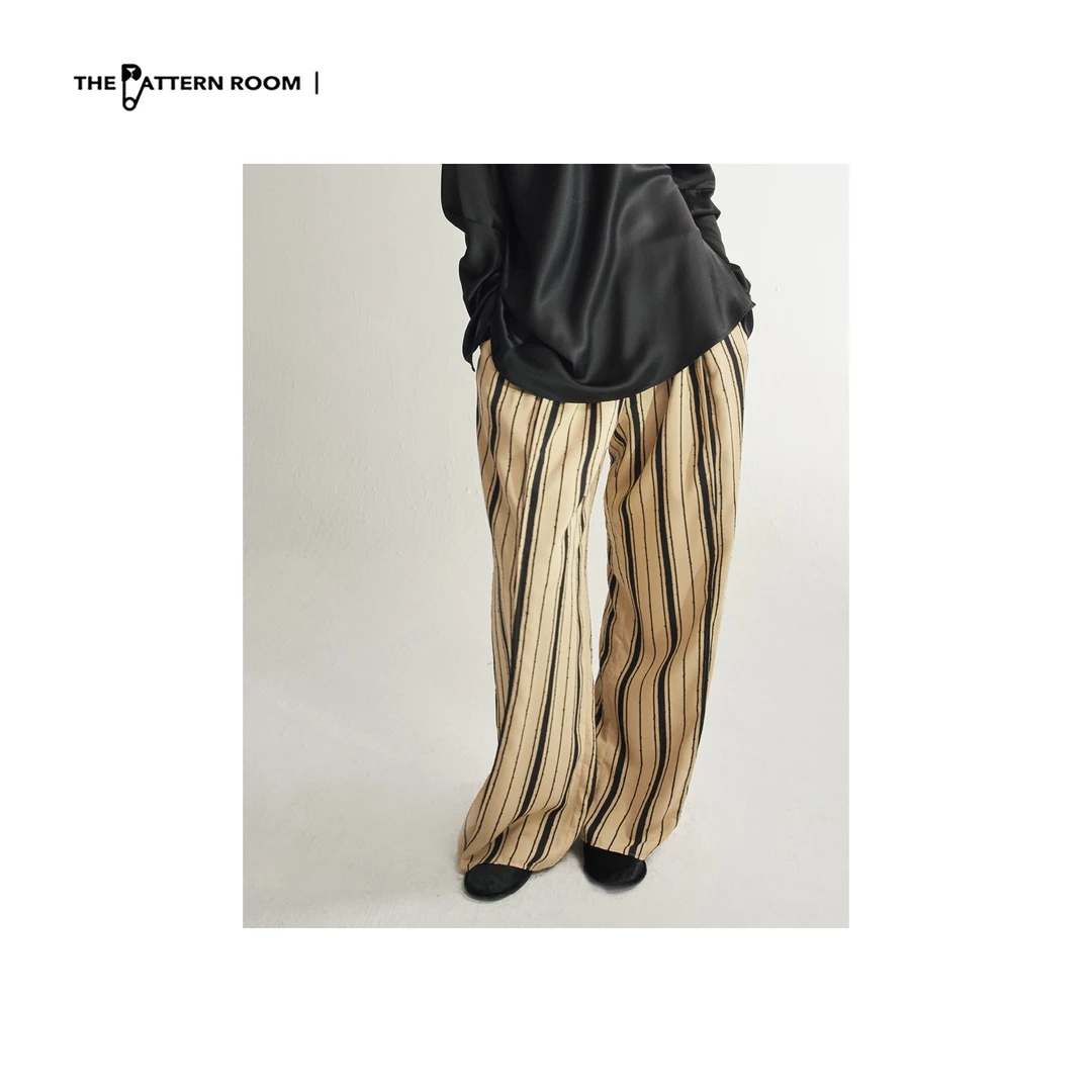 HUMHUM｜理性时髦无性别条纹空气裤