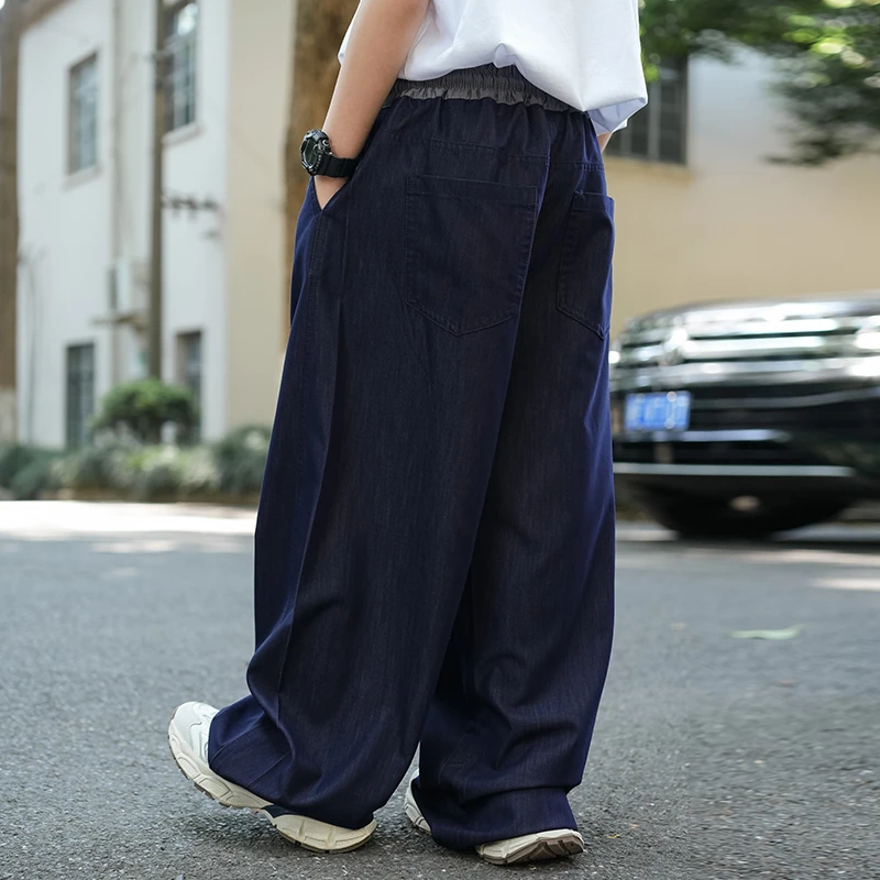 男童裤子春装2025新款儿童牛仔裤中大童男孩春款休闲长裤潮27568