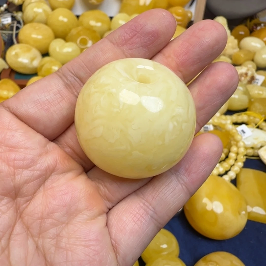 蜜蜡未镶嵌颈饰天然蜜蜡