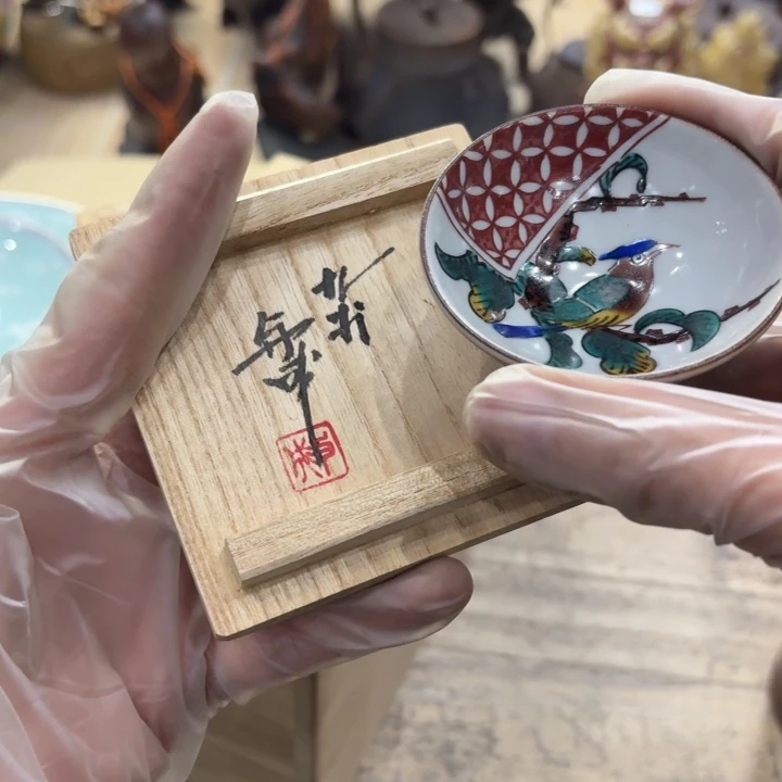 陶瓷古美术置物摆件