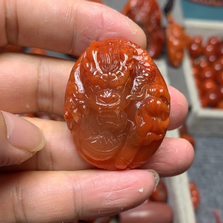 吊坠(不含链)未镶嵌南红玛瑙