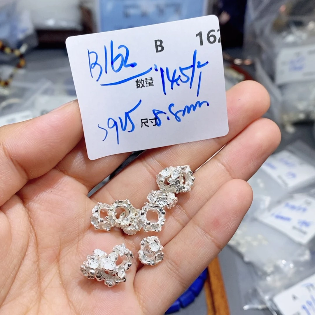 银S925镶嵌颈饰水晶B162