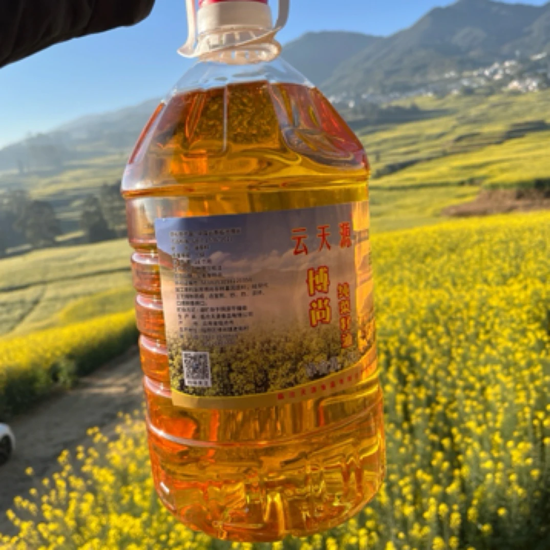 原生态博尚菜籽油 无添加剂