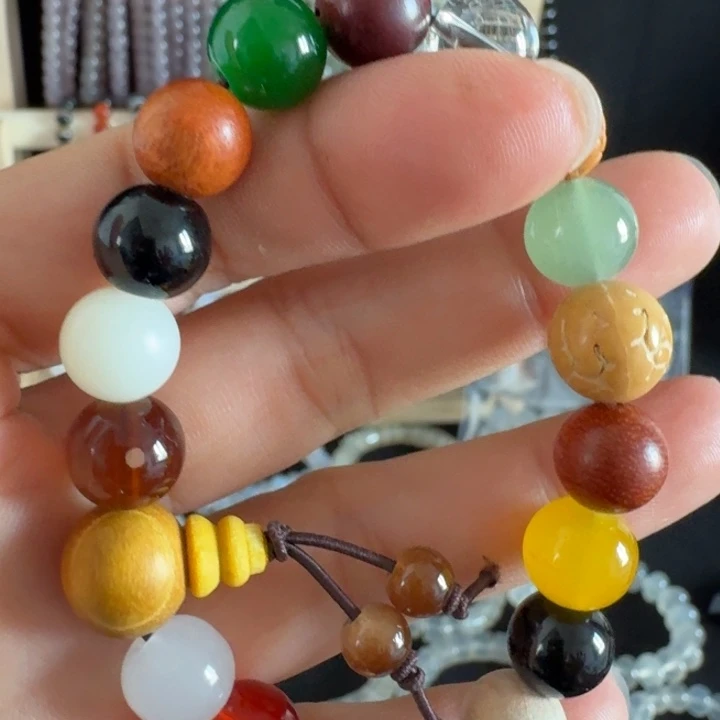 玛瑙/玉髓合金手链