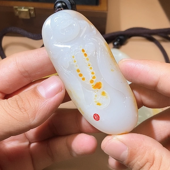 和田玉颈饰未镶嵌HX