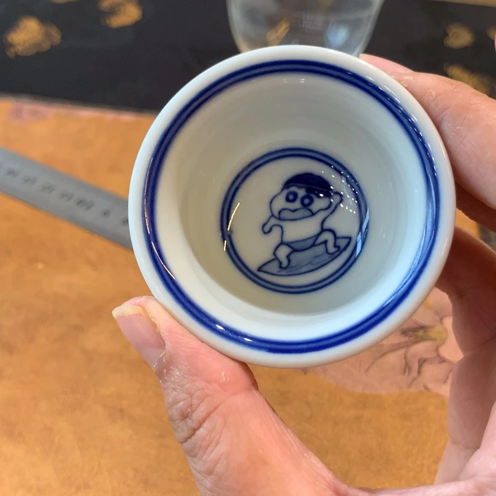 甜**糖微瑕蜡笔小新迷你压手杯