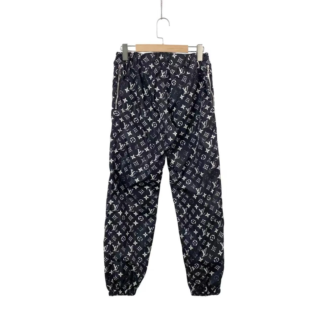 LouisVuitton/路易威登 aa1463 老花满印慢跑裤 36码 98新