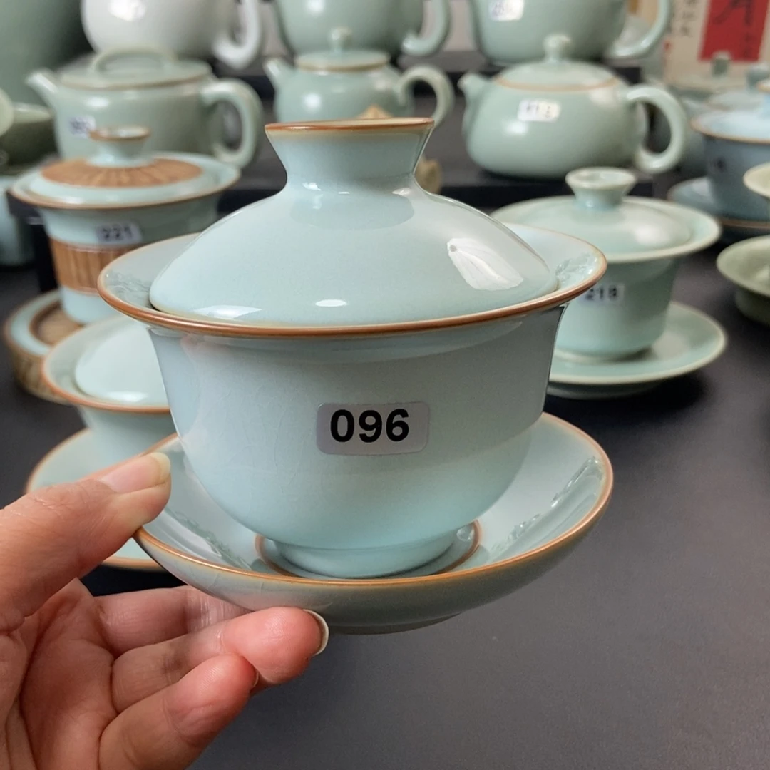 吴文杰老师盖碗微瑕