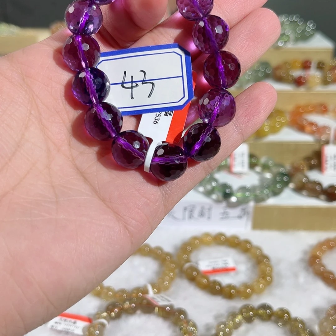 水晶手串未镶嵌呼*