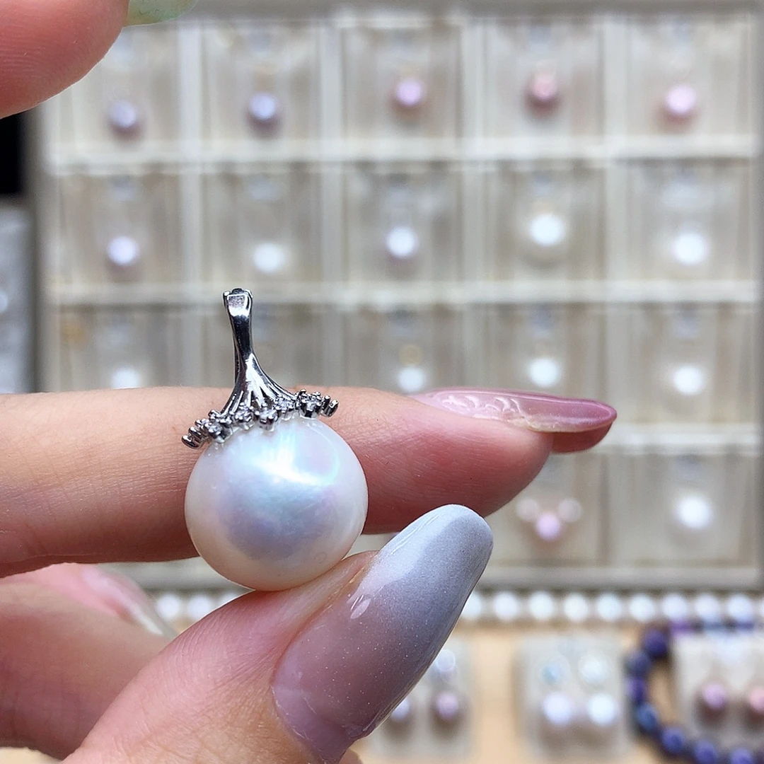 吊坠(赠链)合金淡水珍珠