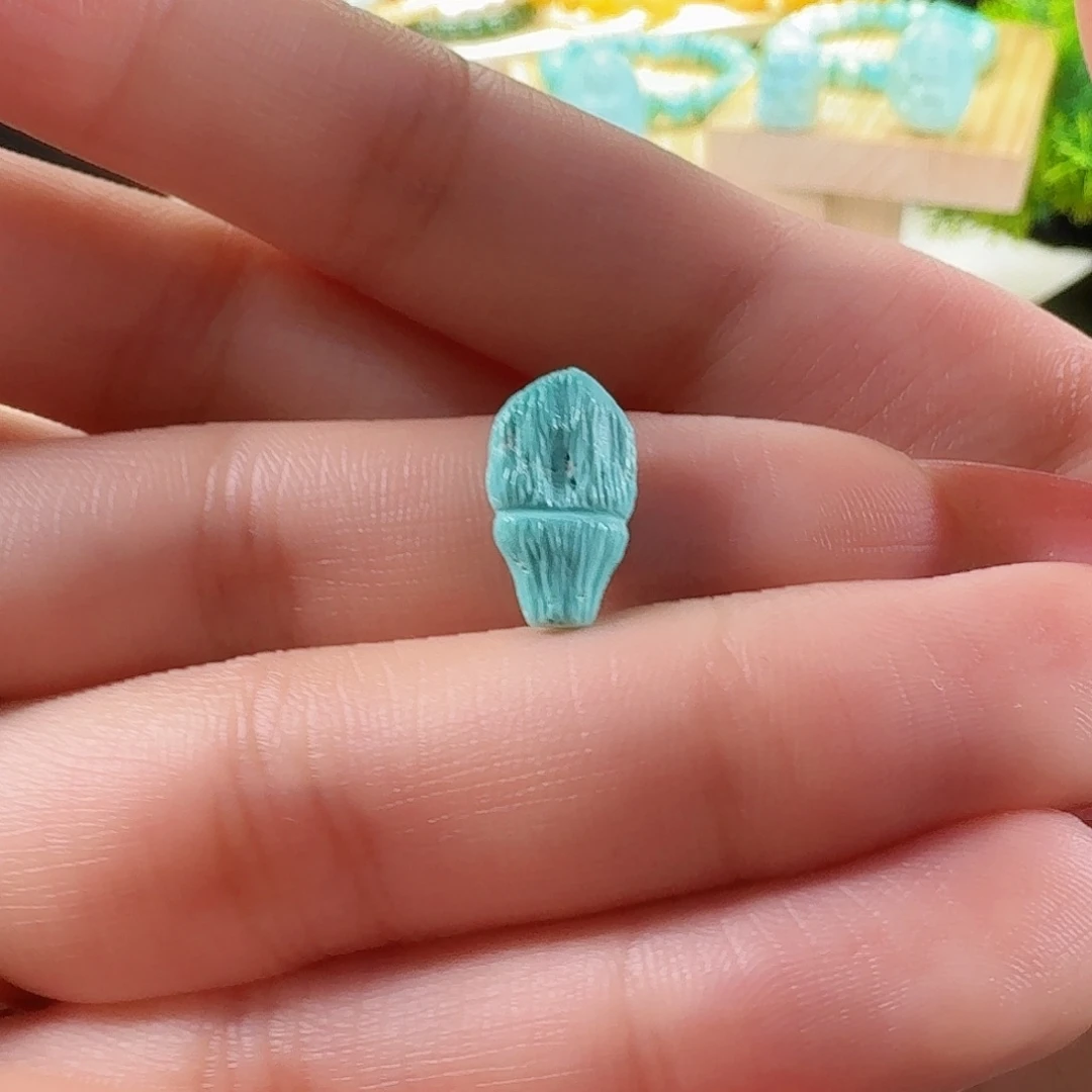 绿松石未镶嵌吊坠(不含链)