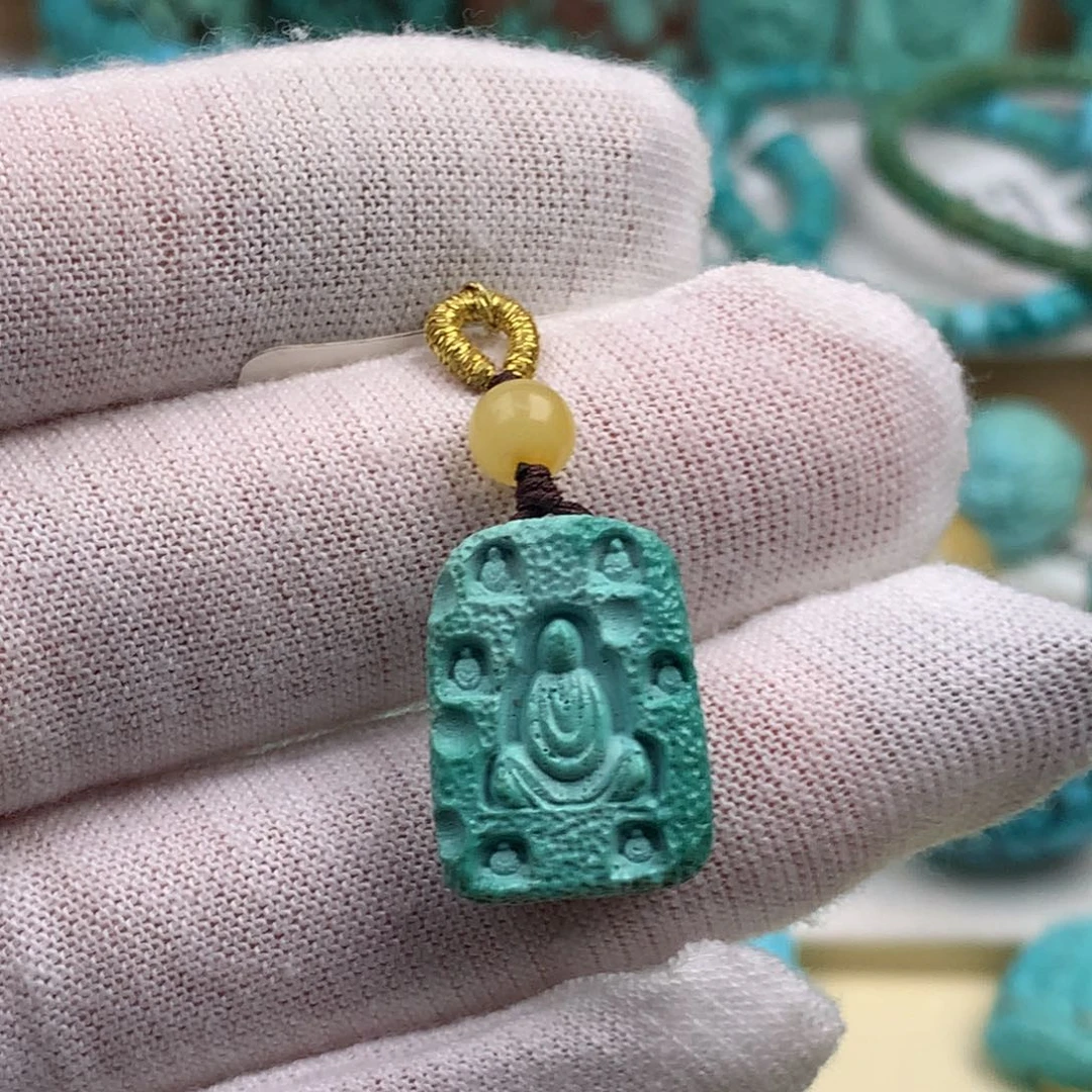 未镶嵌绿松石珠宝奇石