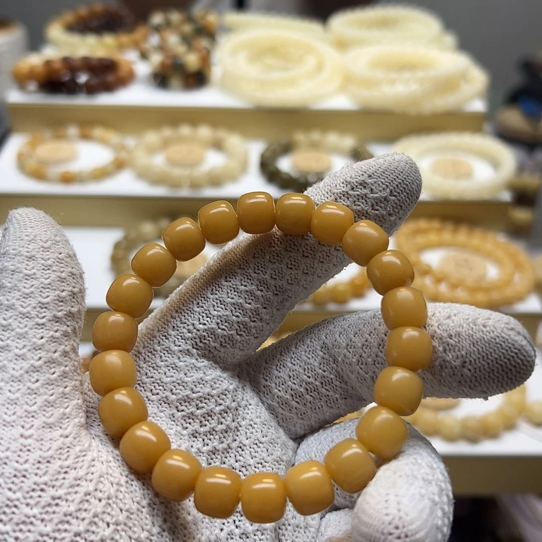 ‍***児吊坠菩提根/象牙果10×9老料砂纸干磨单圈