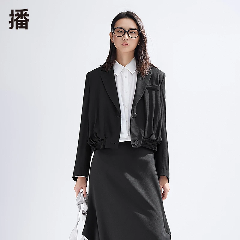 【直播专属】播春帅气西装领西服BDR1XD0063休闲