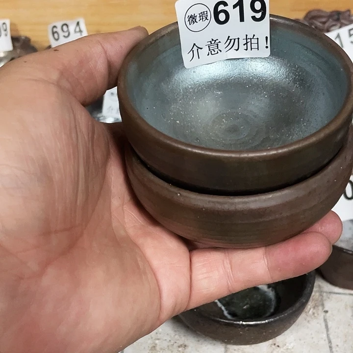 娇***虎摆件柴烧纯手工619