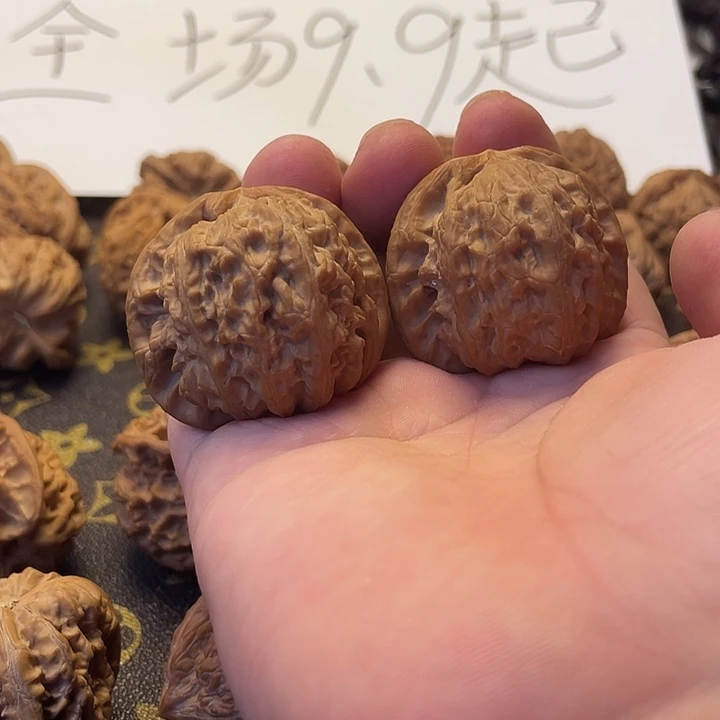 吊坠文玩核桃狮子41