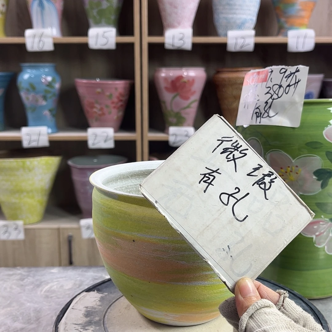 景德镇陶瓷花盆花盆