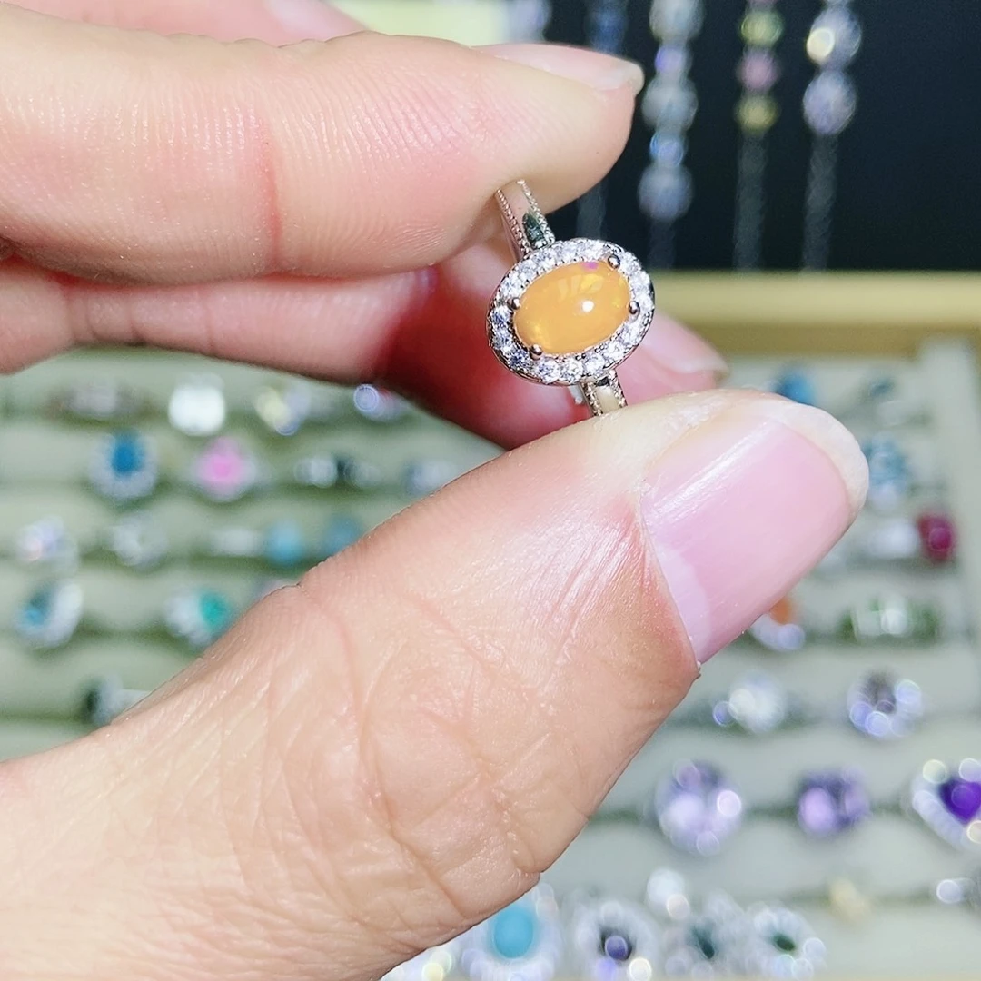 【闪购商品】未镶嵌欧泊戒指